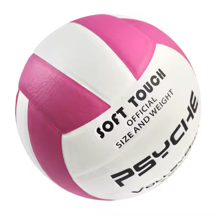 PSYCHE V6000 Soft Touch Volleyball, Official Size, Pink at GameSport Kenya