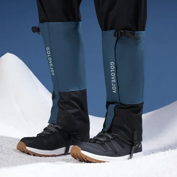 Dark Blue HX39 Outdoor Oxford Waterproof Hiking Leg Gaiters