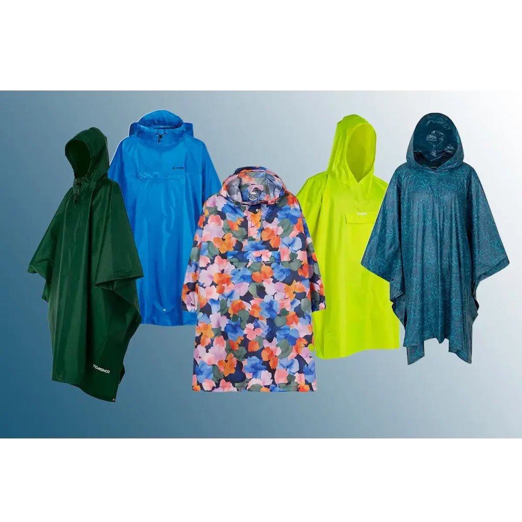 PreLoved Waterproof Rain Ponchos Collection for Hiking, Trekking & Camping